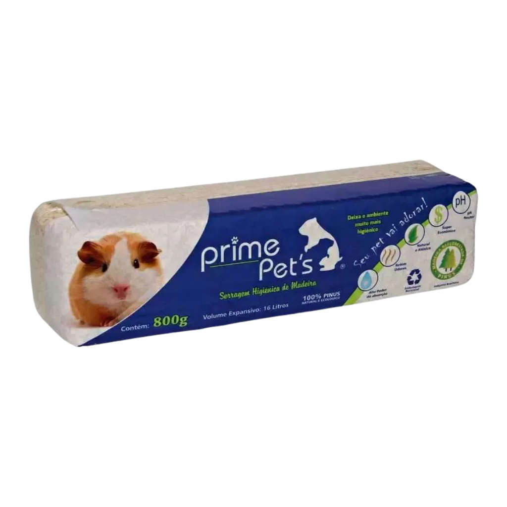 SERRAGEM PRENSADA PRIME PETS NAT 800GR