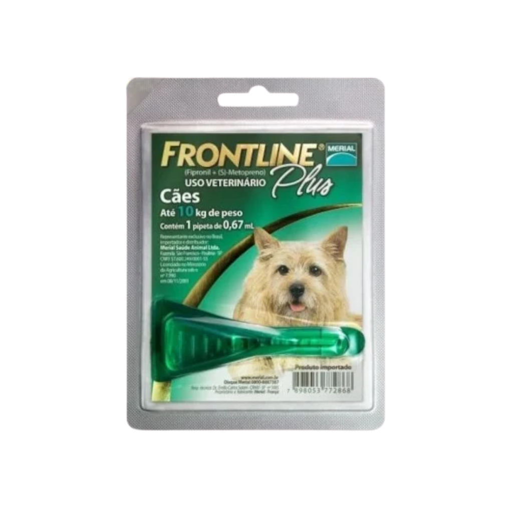 FRONTLINE PLUS CAO PEQ 01-10KG