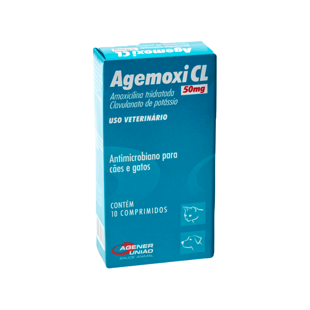 AGEMOXI 50 MG C/10 COMP