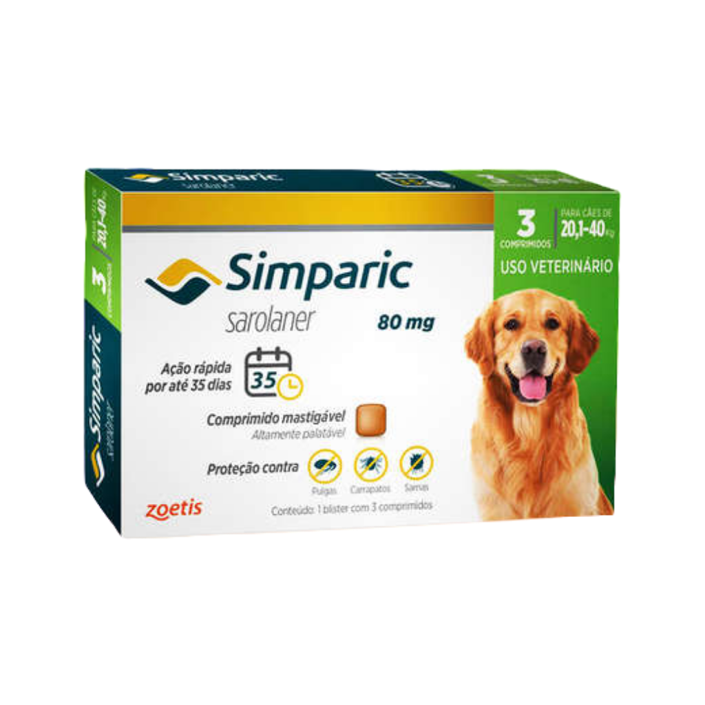 SIMPARIC 80 MG/20-40 KG UNID