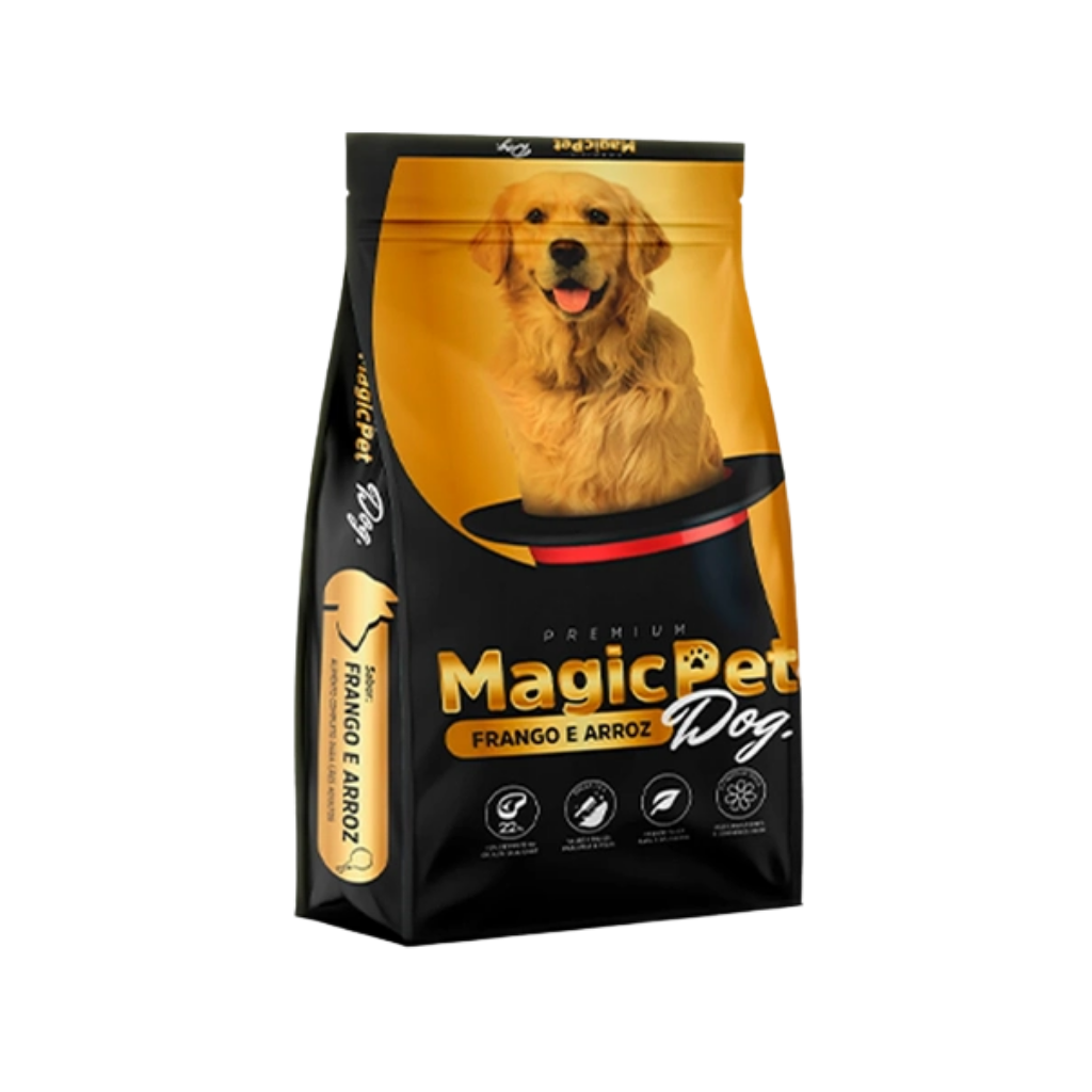 RACAO MAGIC DOG AD FRANGO E ARROZ 20KG