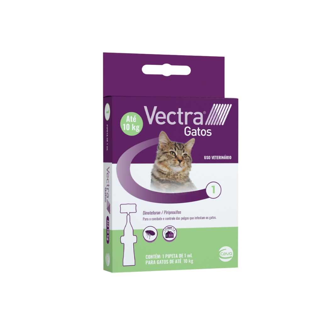 VECTRA GATOS 1ML ATE 10KG