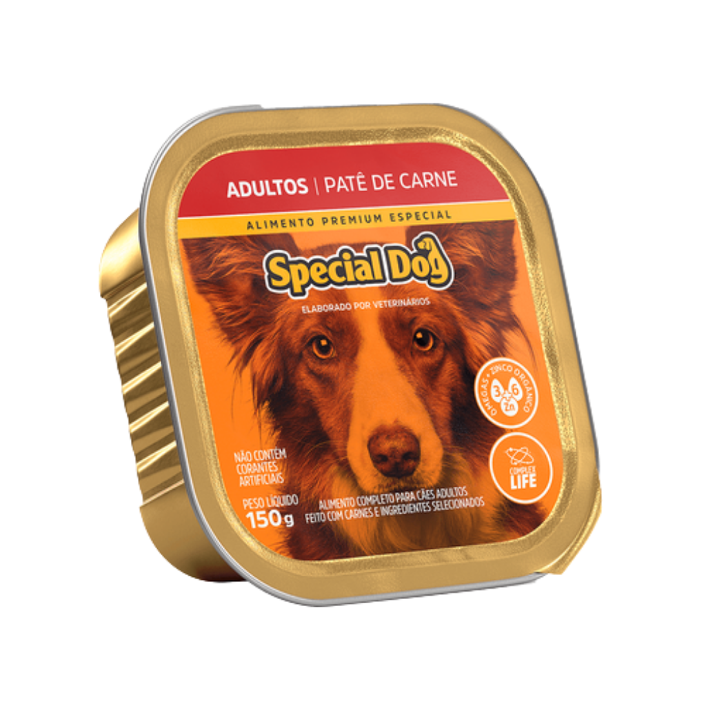 SPECIAL DOG PATE ADULTO CARNE 150G