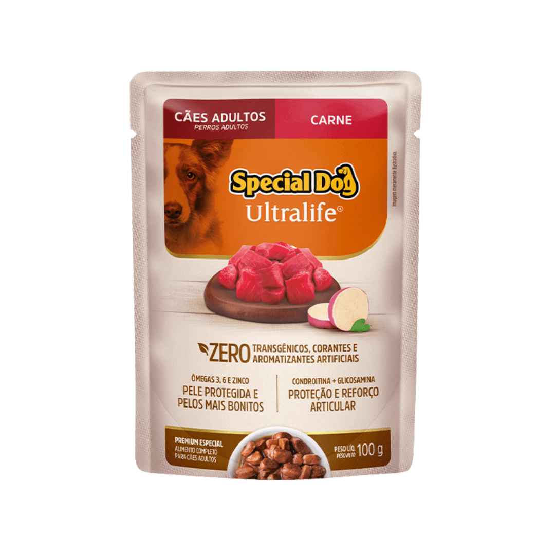 SPECIAL DOG ULTRALIFE SACHE CARNE 100G