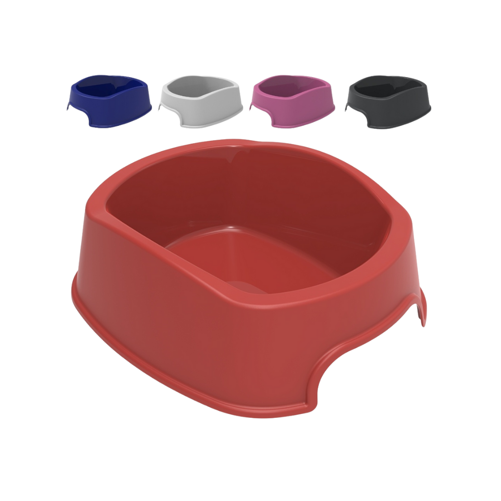 COMEDOURO SINGLE B-2 500ML PLAST PET